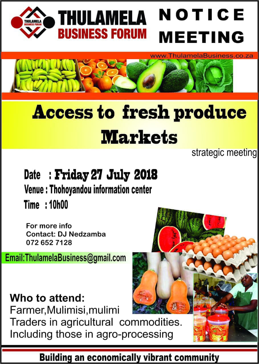 Access to fresh produce Markets